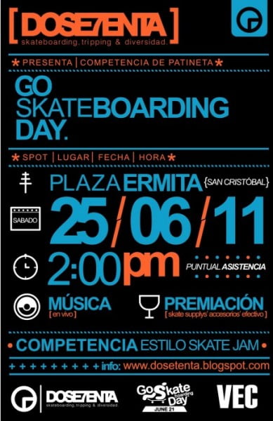 Go Skateboarding Day 2011 del Tachira